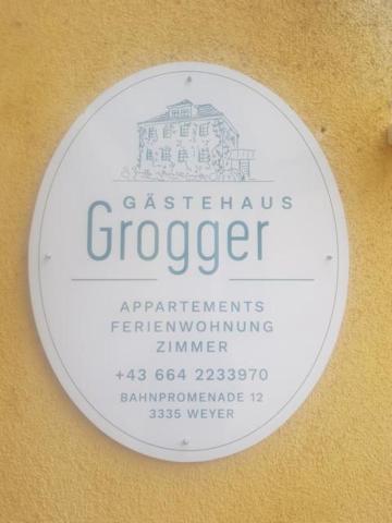 Gaestehaus Grogger Apartment Weyer Markt Exterior photo